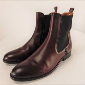 FRYE Melissa Cognac Chelsea Short Boots Size 9.5
